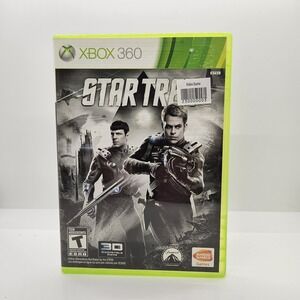 Star Trek Xbox 360 Game Complete CIB Bandai‎ Namco T Rated